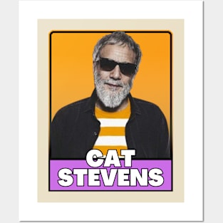 Cat stevens (retro design) Posters and Art